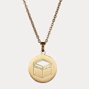 Kaaba Pendant Necklace